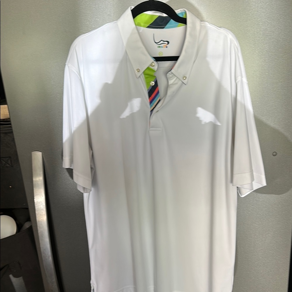 White Men's Polo Shirt